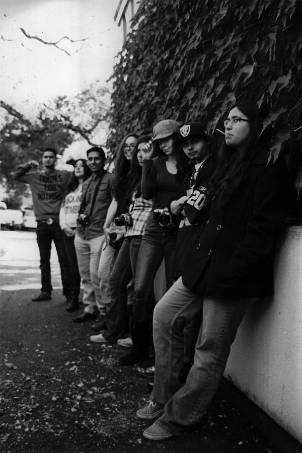 Some of the Students from the Black and White Photography Intro Class.