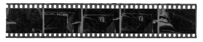 a portion of a photographic proof sheet